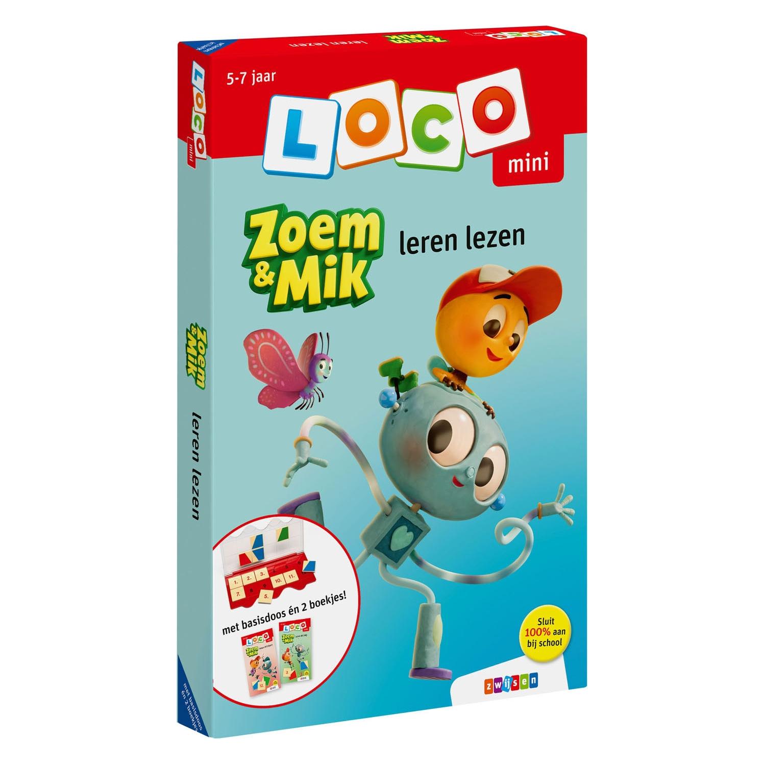 Noordhoff Loco Mini - Zoem &amp Mik lernen Lesen (5-7 Jahre) (76527128)