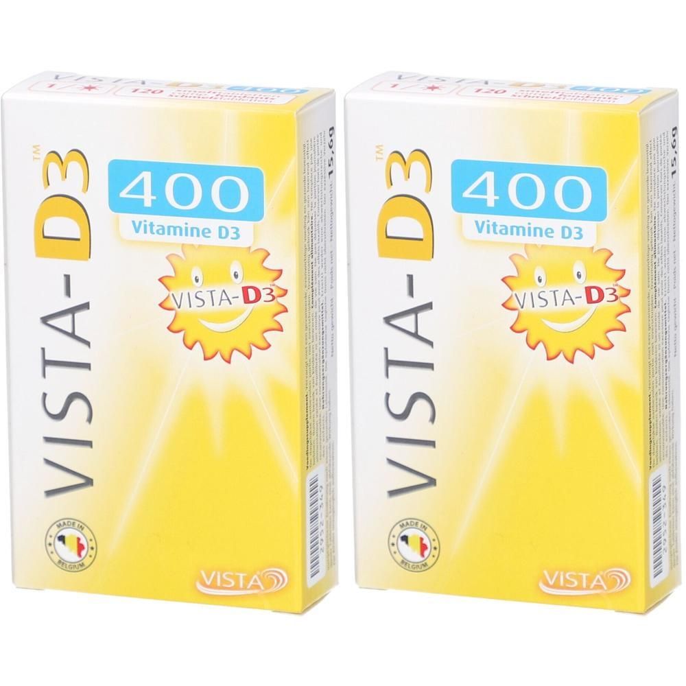 Vista-D3 400 Junior x2 2x120 St Schmelztabletten