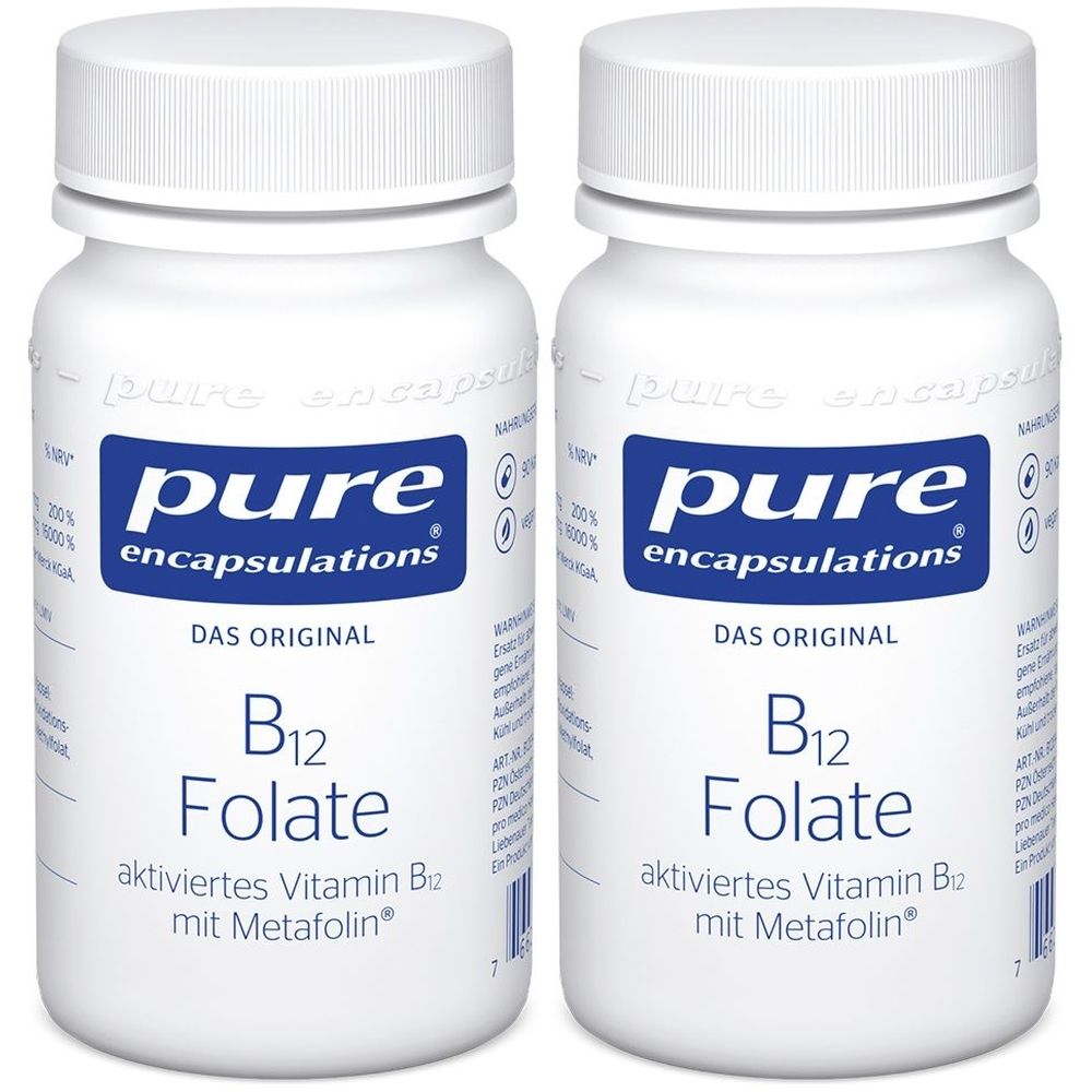 Pure Encapsulations B12 Folate Kapseln 2x 2x90 St
