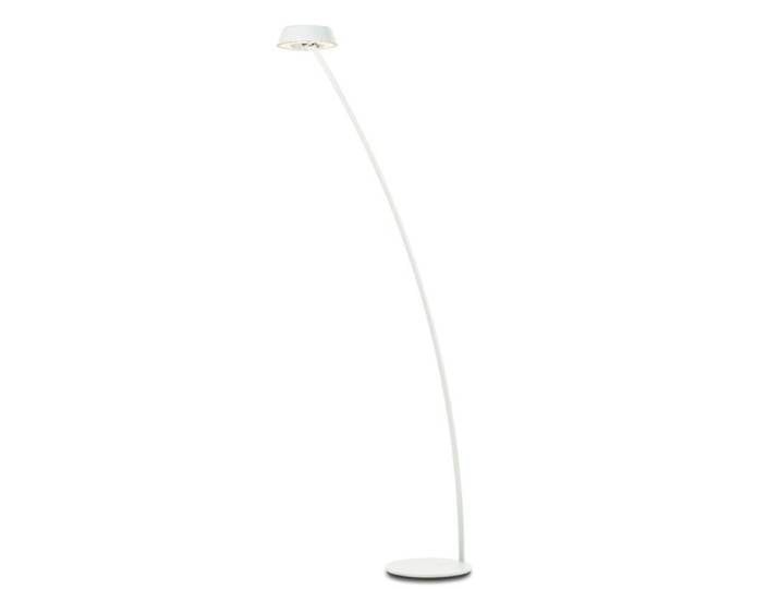 Oligo Stehleuchte Glance gebogen - Weiß matt Clean, Design, Min