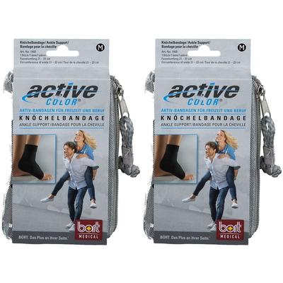 Bort Activec Knoe Schw ME x2 2x1 St Bandage(s)
