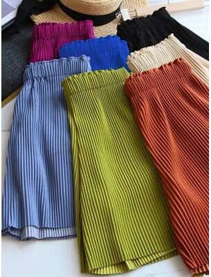 LightInthebox Women's Bermuda Shorts Shorts Summer Shorts Beach Shorts Vacation Fashion Streetwear Short High Waist Plain Drawstring Pocket Elastic Waist Breathability Comfortable Micro-elastic Daily Vacation