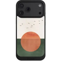 Nivocase Hülle für Apple iPhone 18 Pro Max Handyhülle NIVOcore Case Schwarz Sonnenschein Sonnenuntergang (Apple iPhone 18 Pro Max), Smartphone Hülle, Schwarz