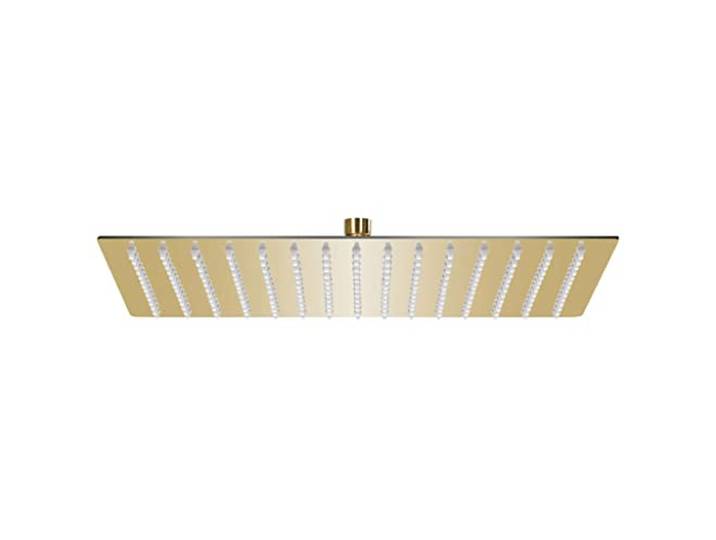 vidaXL Pomme de Douche Pluie INOX 40x30 cm Rectangulaire Doré