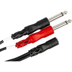 YMP-434 Stereo-Adapterkabel mini TRSF auf 2x TSF