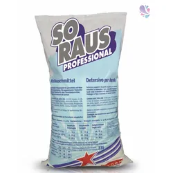 Profi-Kräftiges Vorwaschmittel, 1 x 20 kg Sack, mit starker Fettlösekraft zum Vorwaschen, für gewerbliche Waschmaschinen