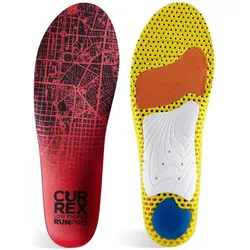 Currex Runpro - Rot, Sohlen, Rot