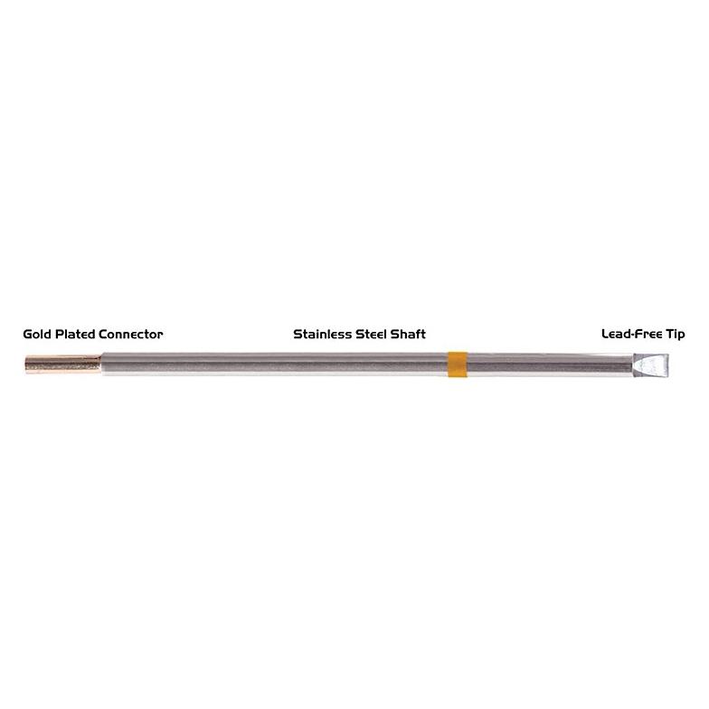 Thermaltronics Lötspitze Meissel extra gross 5,0mm (0,20") (Lötspitze) (M7CH250)