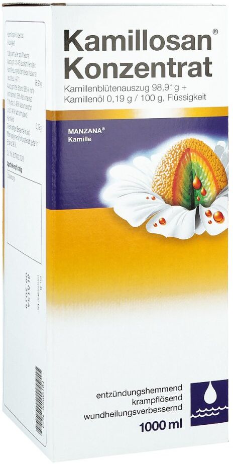 Kamillosan Konzentrat: Erkältungsmittel Mundspülung, Inhalation