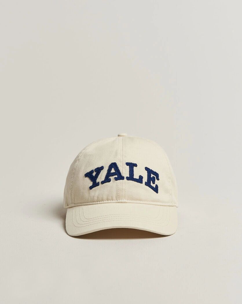 GANT YALE Heavy Washed Cotton Twill Cap Cream