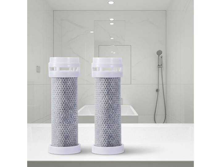 Ersatz-Wasser-Filter für 3-in-1-Duschkopf, 2er-Set
