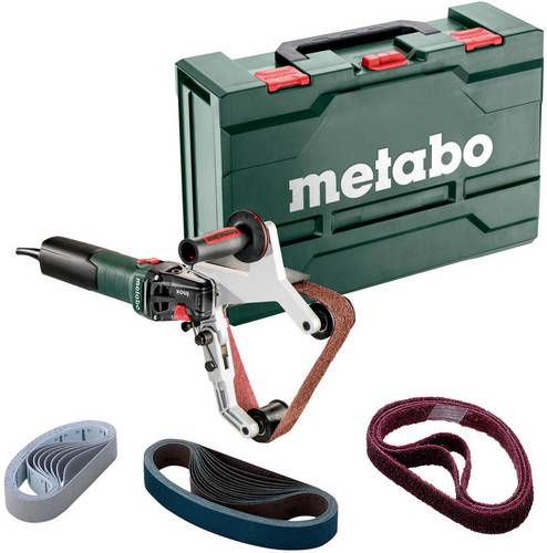 Metabo RBE 15-180 Set 602243500 Rohrbandschleifer 1550W Band-Breite 40mm Band-Länge 760mm