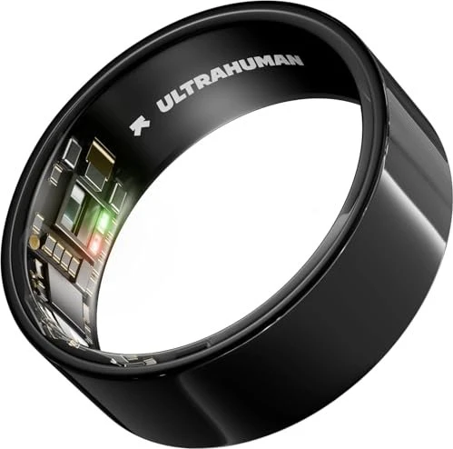 Ultrahuman Ring Air Aster Schwarz Größe 9