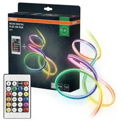 OSRAM NEON DIGITAL Flex outdoor LED Lichtband RGB mit Fernbedienung 23W 5m
