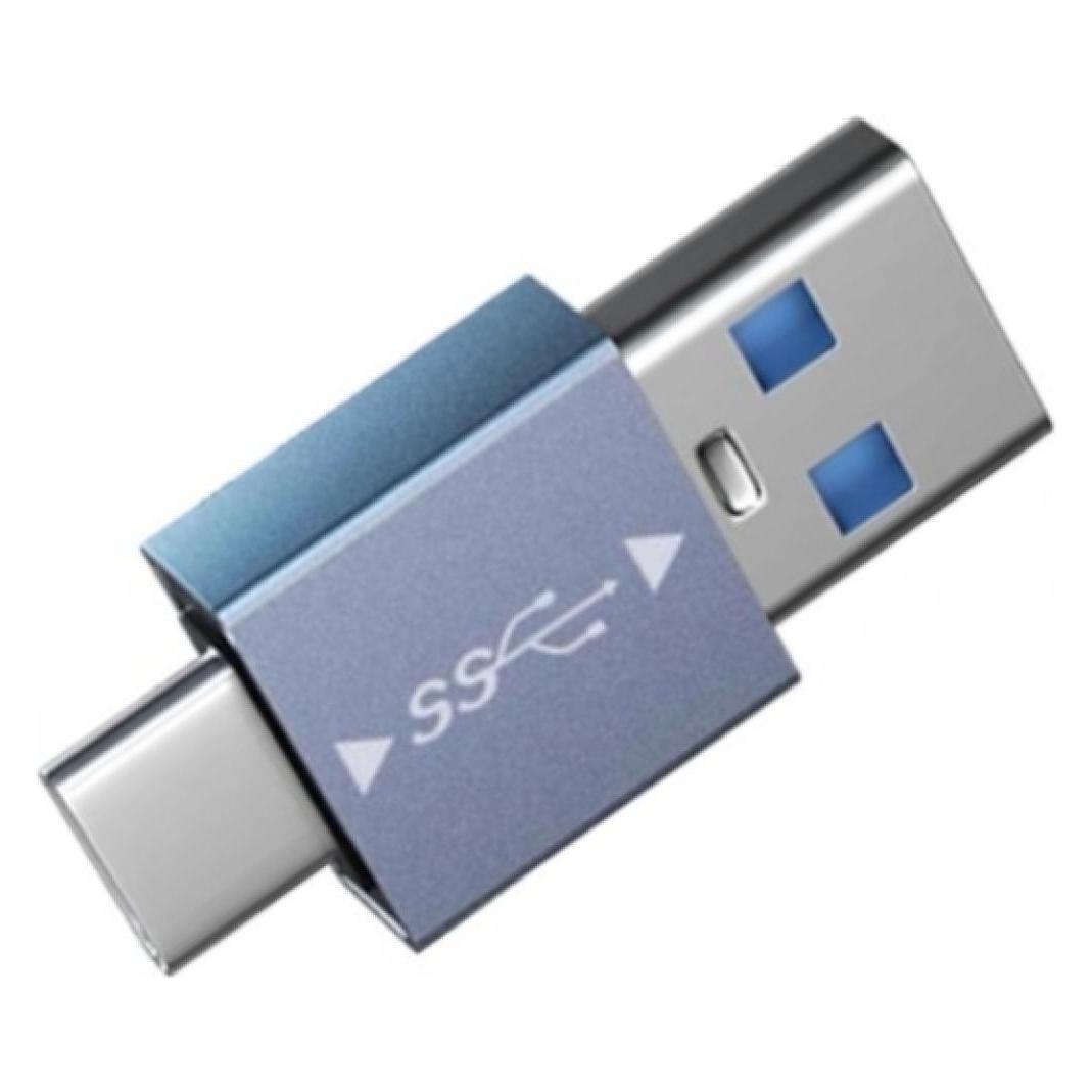 PowerGuard USB 3.1 auf USB-C OTG Adapter Kupplung 10 Gbit/s (USB-A, USB-C) (00032572)