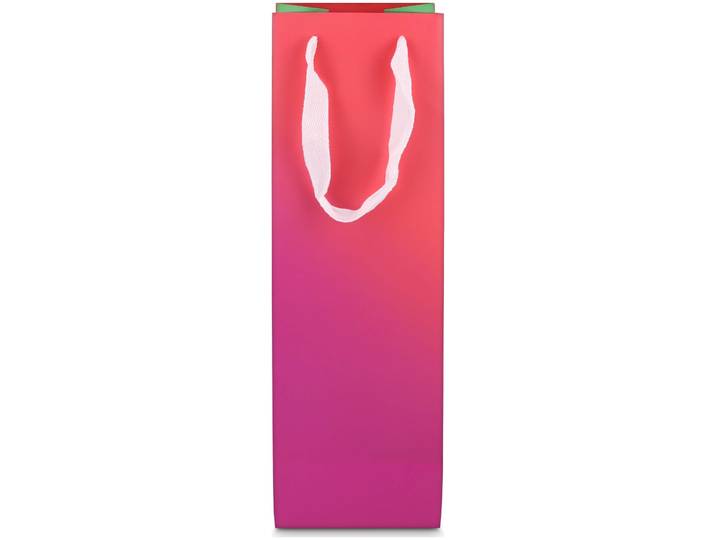 Coop Flaschen-Tragetasche Farbverlauf pink