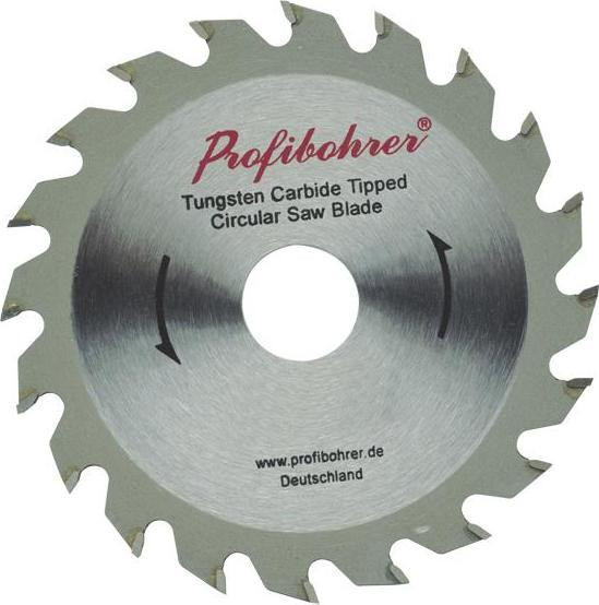Kutlu Hardmetalen zaagblad voor hout, 125 x 22,2 mm, 20 tanden