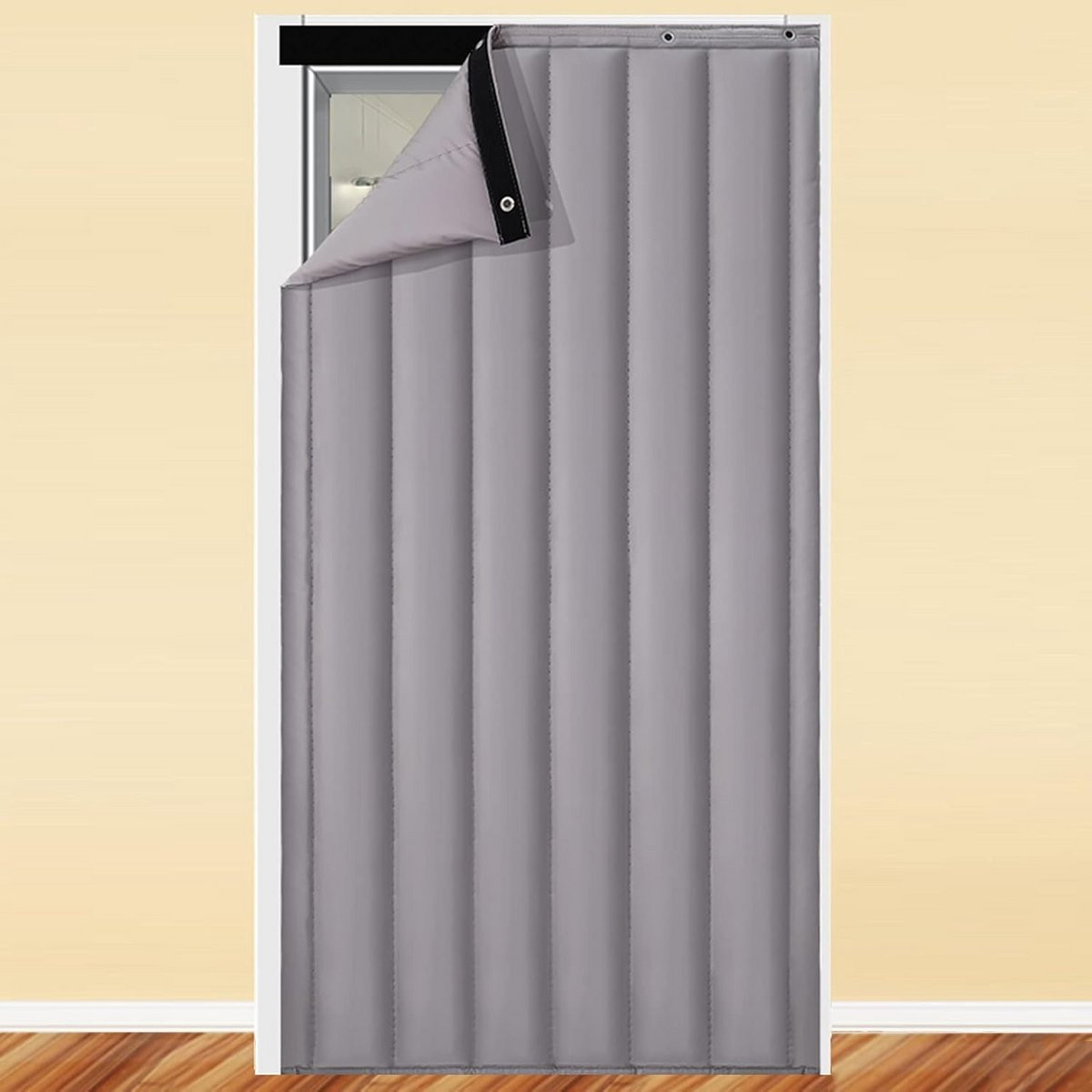 Thermisch Isolerend Deurgordijn met Geluidsreductie - Wind- en Waterdicht - Opaque