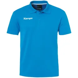 Kempa POLY Poloshirt Kinder kempablau 140