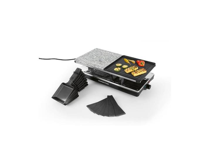 GOURMETMAXX Raclette 8 Personen Raclette-Grill , schwarz, Raclettes, Raclette