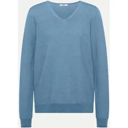 Pullover im Two-Tone-Look Blau M