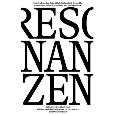 Resonanzen – Schwarzes Literaturfestival, Paperback von , Spector Books, 978-3-95905-654-0