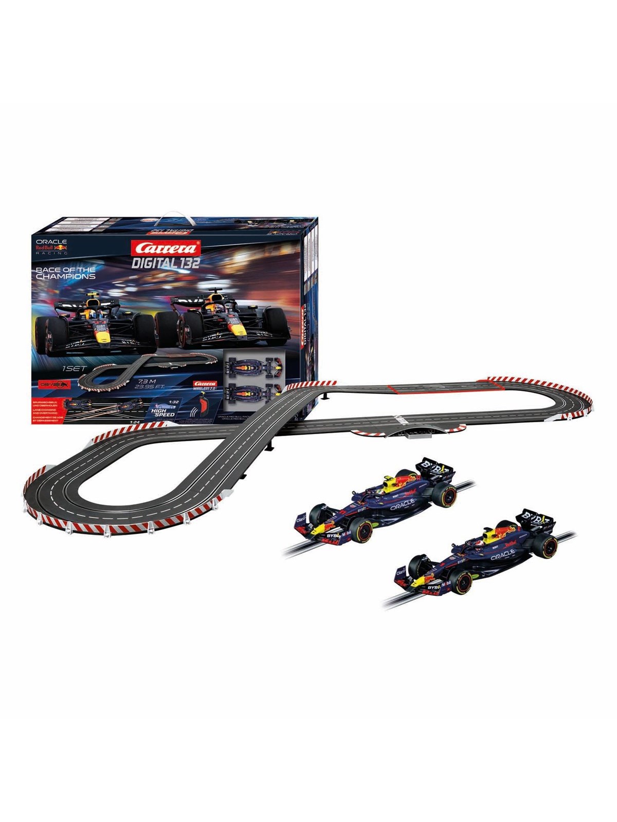Carrera Digital 132Race of Champions - Race Track Digital 132 - RB20 M. Verstappen & S. Pérez
