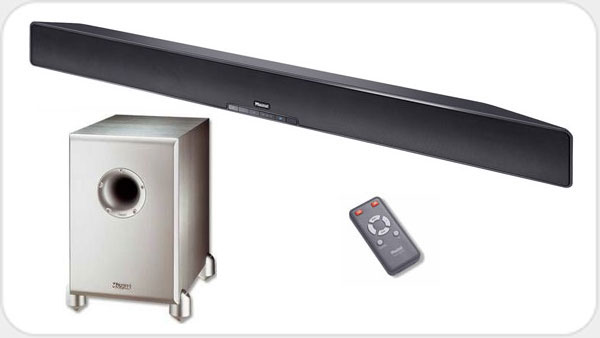 Magnat WSB 225 B Soundbar-System mit Beta Subwoofer *silber* MG170027
