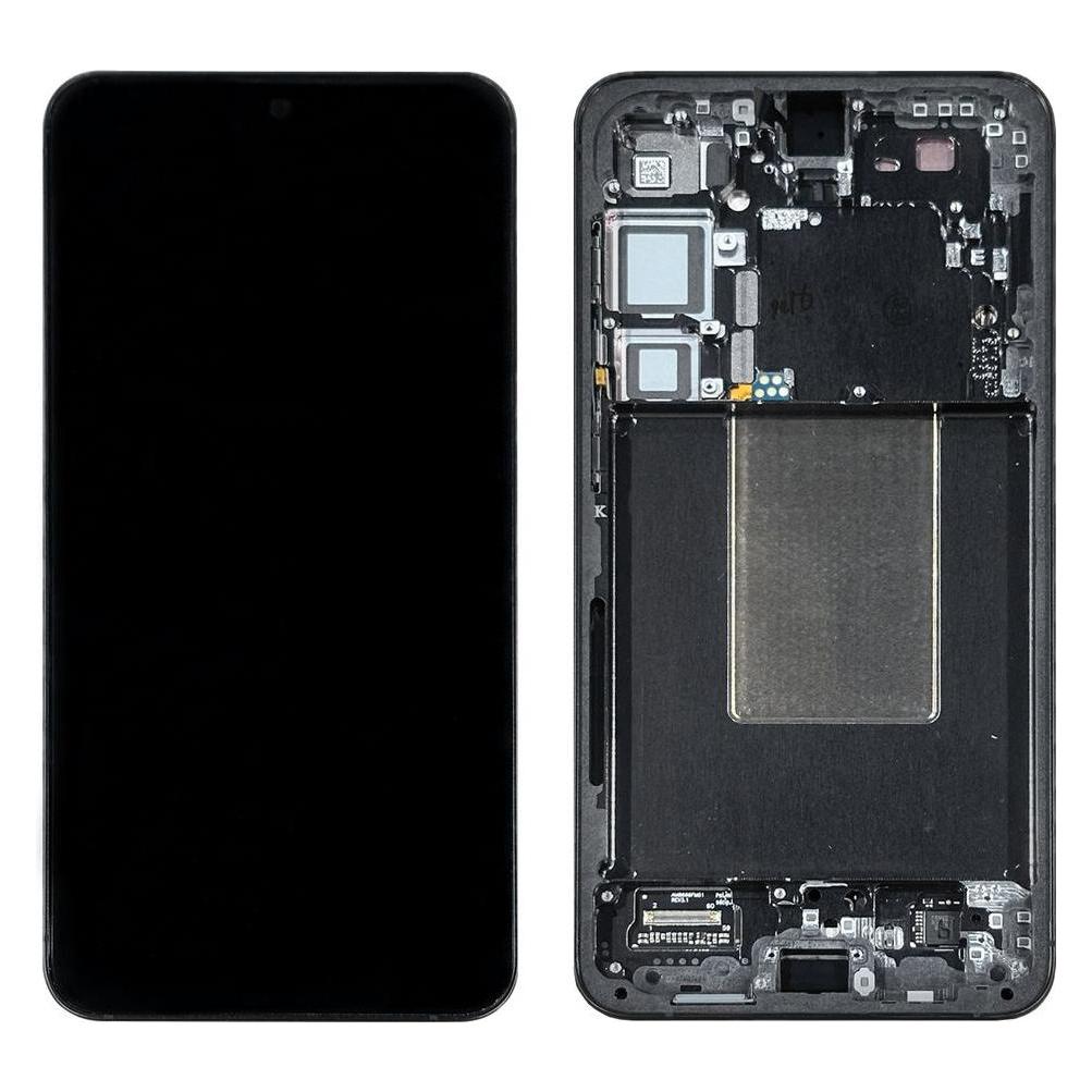 Samsung S24 Plus Original Display Assembled Frame - Black (Display, Samsung Galaxy S24+) (SAM-005)