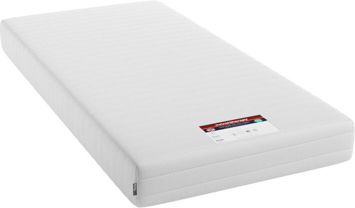 Burtundy White Noise Foam Mattress Single (3')