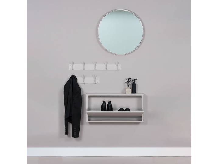 Barre de penderie Fusion 40cm Gris/Cachemire