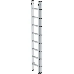 Munk, Leiter + Gerüst, Sprossen-Schiebeleiter 2-teilig ohne Traverse 2x8 Sprossen (Gerüst, 408 cm)