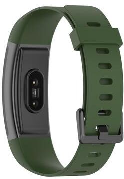 Everyday Crate Realme Band RMA199 Silicone Watch Band Soft Adjustable Replacement Watch Strap green