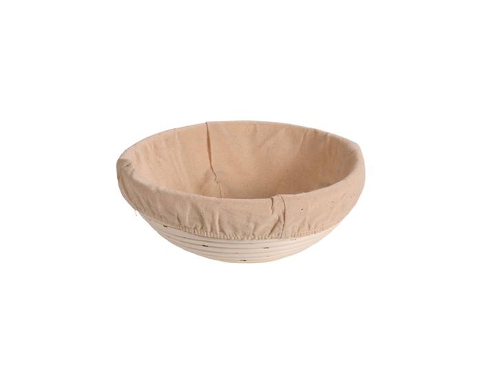 Gärkorb KESPER Gärkörbchen, rund, FSC zertifiziert , natur, Ø:22cm, Naturmaterial, Küchenformen, Gärkorb, Bezug abnehmbar und waschbar