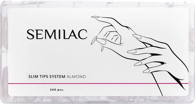 Semilac Slim Tips System false nails type 240 pc