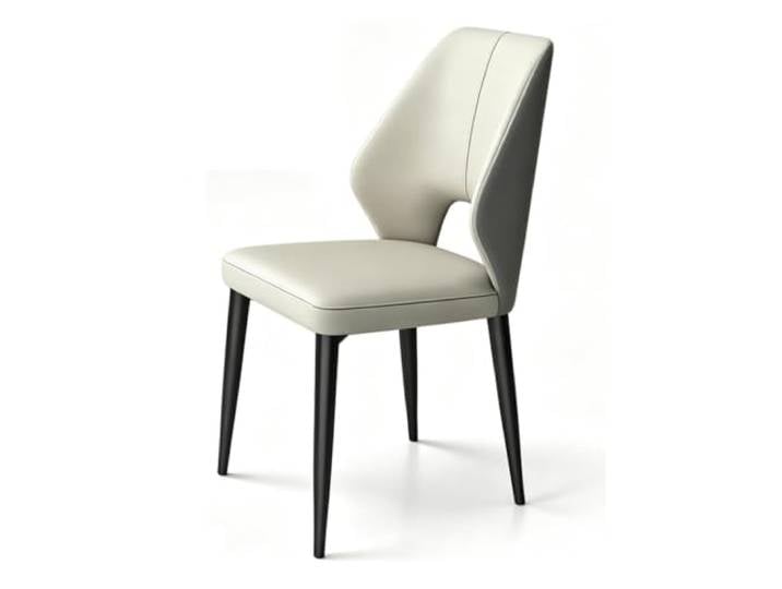 Esszimmerstühle For Die Küche Zu Hause, Armloser, Bequemer Beistellstuhl Esszimmerstühle, Stabile Beine Aus Kohlenstoffstahl, Moderne Möbel, For Esszimmer-Café(Light Gray)