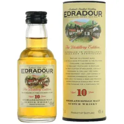 Edradour Miniatur - 10 Jahre - Highland Single Malt Whisky