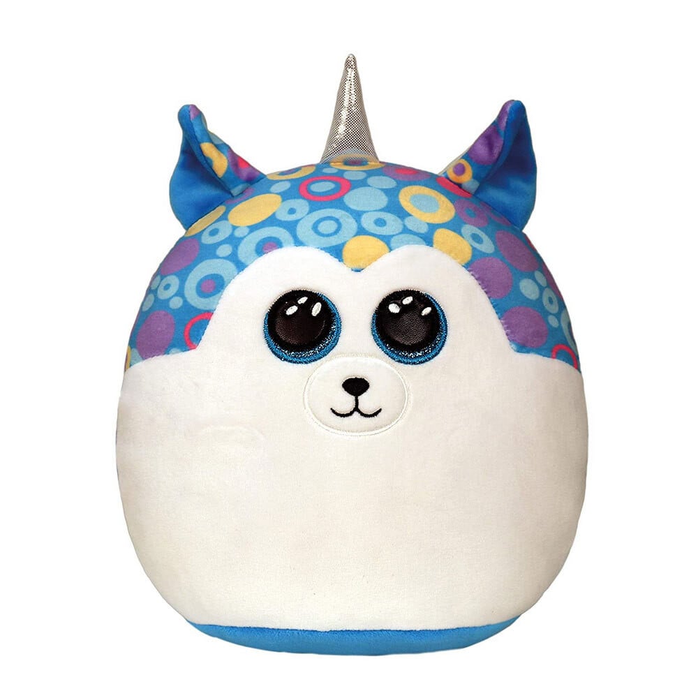 TY Squish a Boo Helena Husky Knuffeldiertje - 31 cm