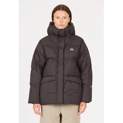 Outdoorjacke SOS "Makemake", Damen, Gr. XS, braun (weinrot), 100% Polyester, unifarben, normal, ohne Ausschnitt, Jacken Outdoorjacke, mit wärmender Füllung