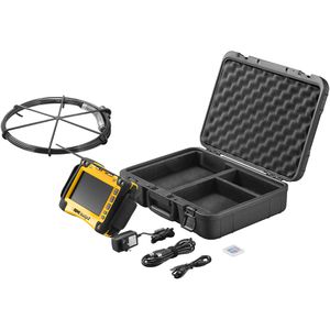 Rems Endoskop-Kamera 175301 R220, Set S-Color 10 K, mit LED, 10m Kabel, IP67, Mini-USB, Display 720x480 Pixel, Kopf Ø 25mm