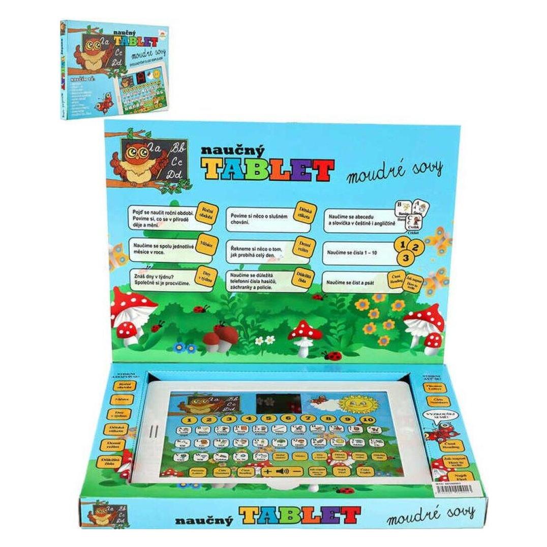 Teddies Kindertafel weise Eulen (Englisch, Tschechisch) (00190001)
