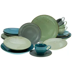 creaTable Kombiservice 20-tlg NATURE COLLECTION - B/H/T ca. 34.00x31.50x33.00