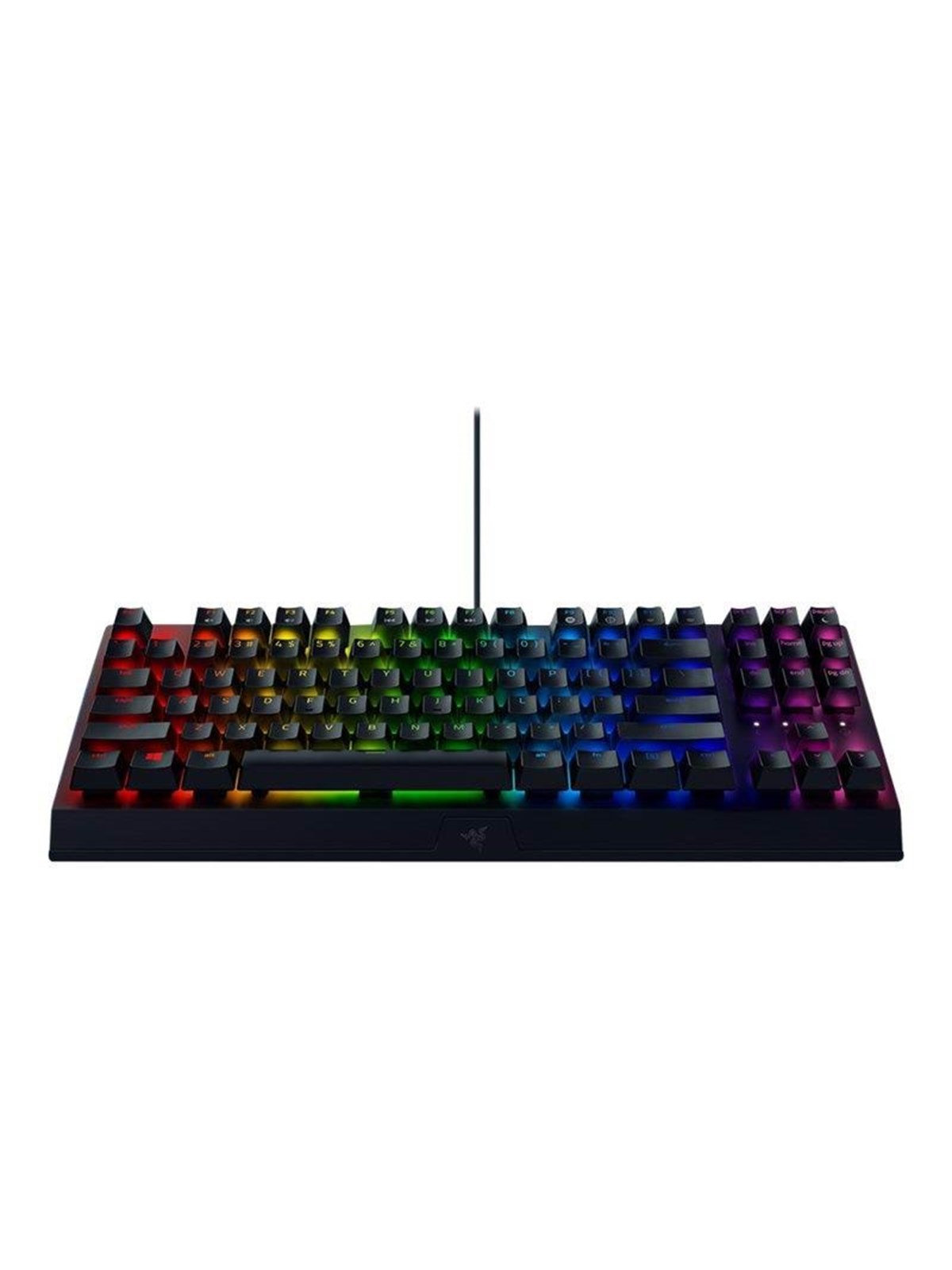 Razer BlackWidow V3 Tenkeyless - Yellow - US - Gaming Tastatur - Englisch (US) - Schwarz