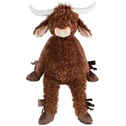 Happy Horse Hooglander Koe Cody Knuffel 60cm - Bruin - Baby knuffel (60 cm)