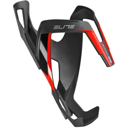 Elite Vico Carbon Trinkflaschenhalter schwarz,rot rot