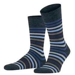 Falke Stripe Socks Marine/Blau Gr 39/42 Herren