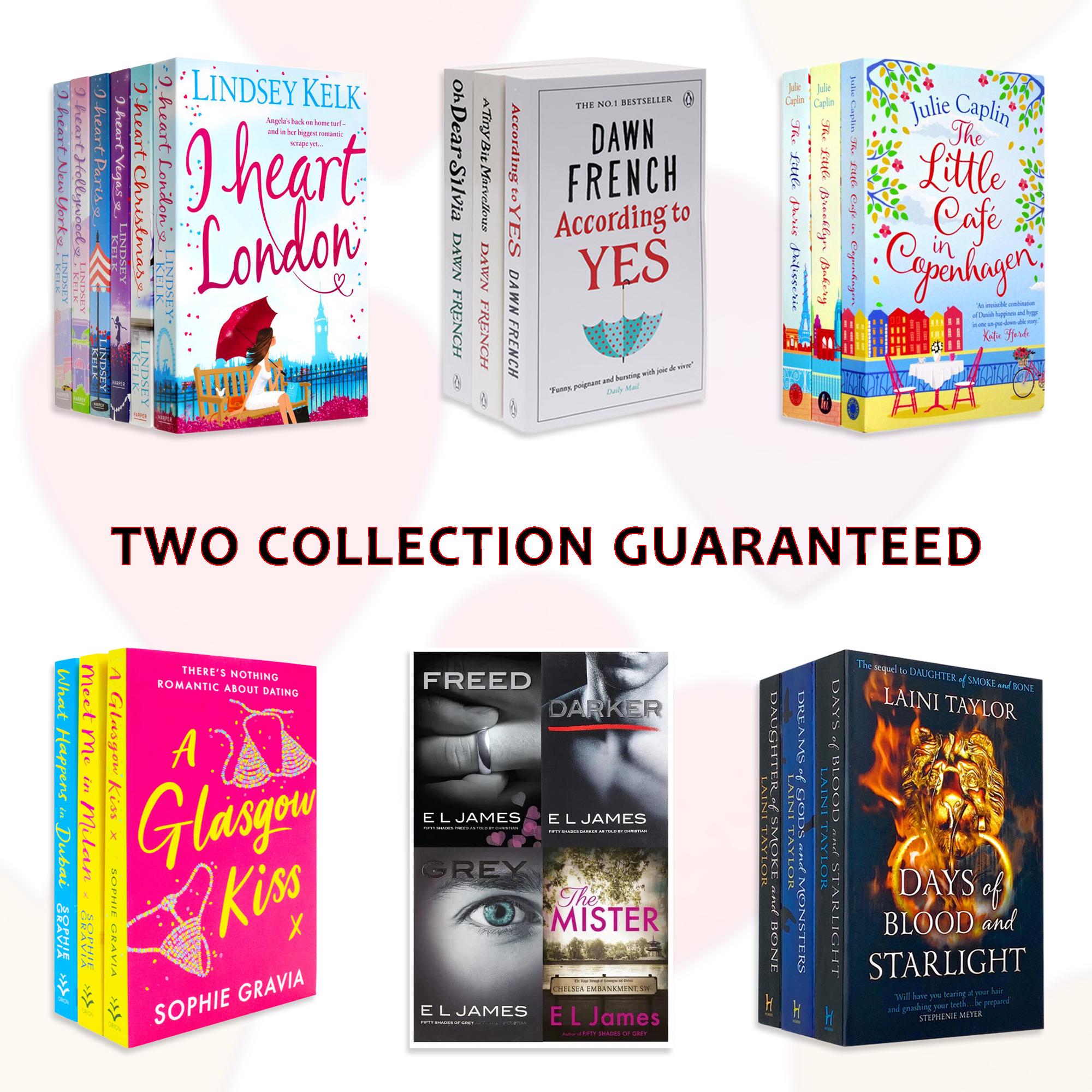 Books4People Romance Fiction Mystery Book Bundle Pack - Get yours at 90% RRP