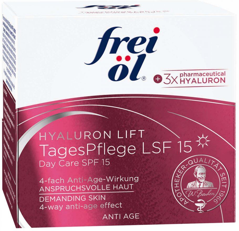 Frei öl Anti-age Hyaluron Lift Tagespflege Lsf 15 50ml