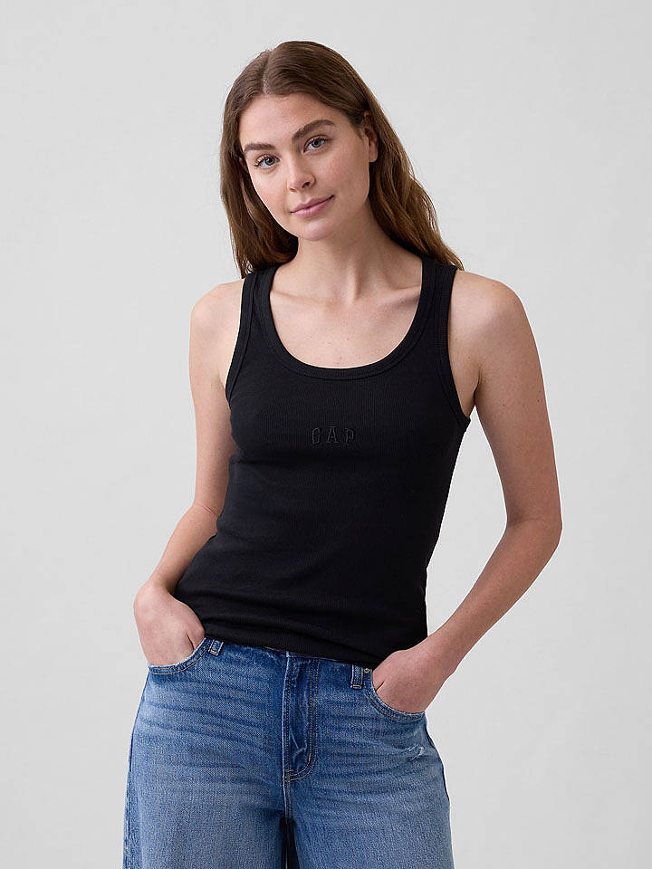GAP Top in Schwarz - M