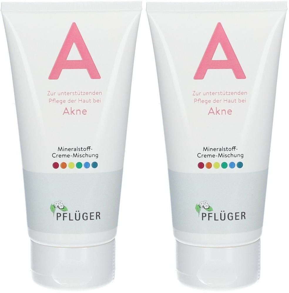 Pflüger Biochemie MINERALSTOFF-Creme-Mischung A 2x 2x75 ml Creme